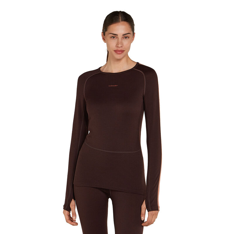 Icebreaker Womens 260 ZoneKnit LS Crewe image number 0
